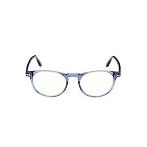 NEW TOM FORD EYEGLASSES, TF5803-B 090 BLUE MEN EYEWEAR FT5803-B 090